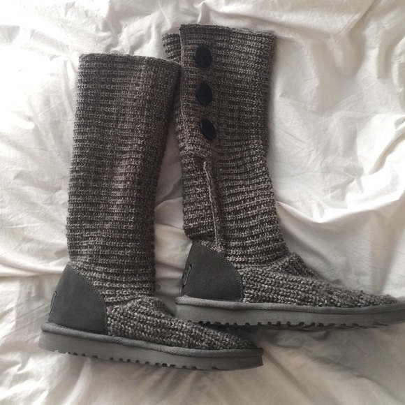 Gray cardy uggs