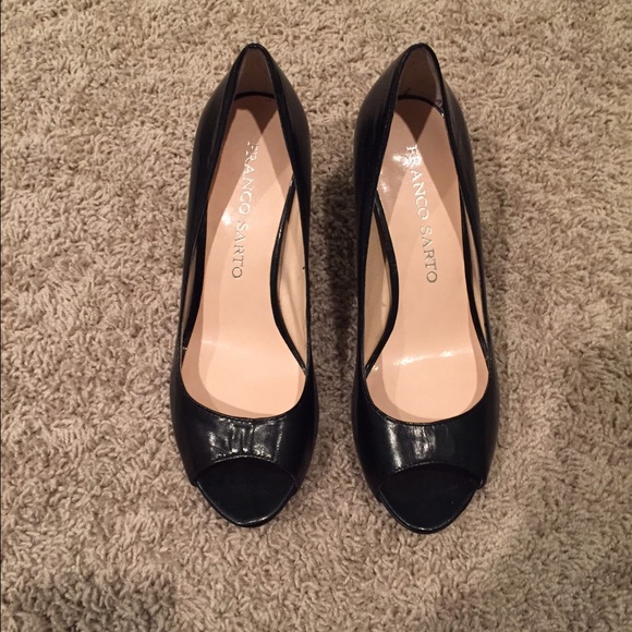 Franco Sarto black heels