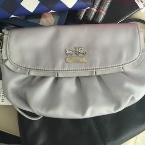 Coach flap magnet wristlet