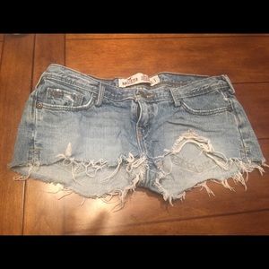 Hollister destroyed Jean shorts