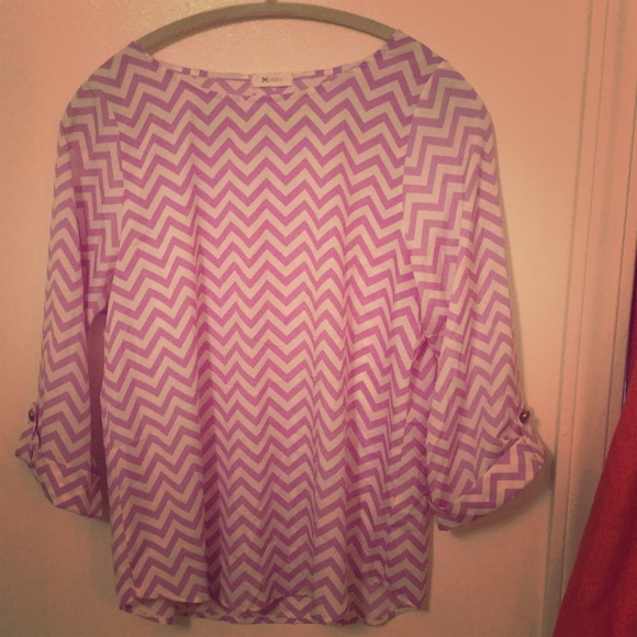 Everly chevron top