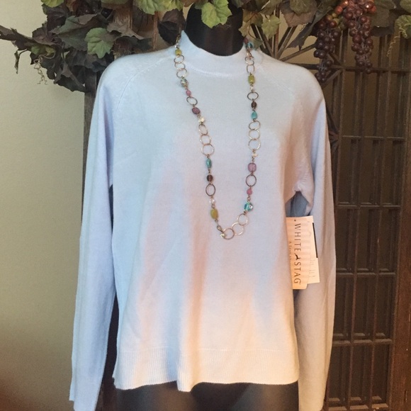 White Stag Light Blue Sweater