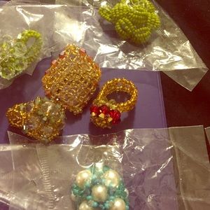 Handmade Ecuadorian rings, exclusive design!