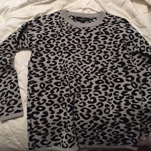 Forever21 leopard sweater