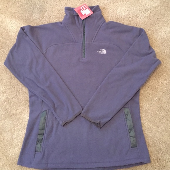 North Face half zip pullover