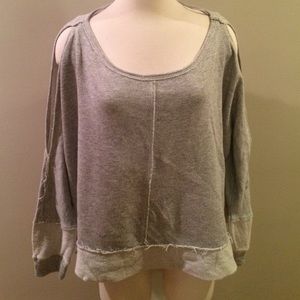 Free People cold shoulder sweatshirt