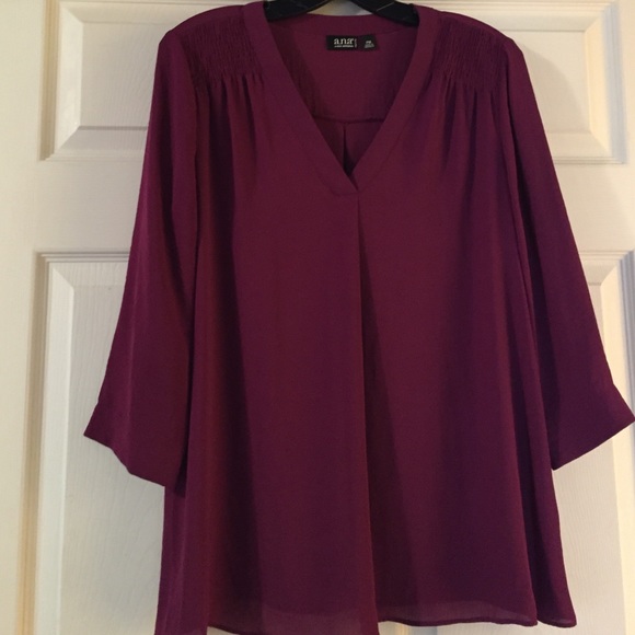 Sheer blouse