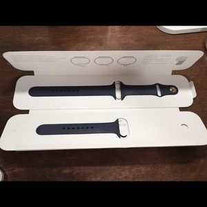 Auth Apple Watch Sport Band 42mm blue/gold