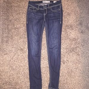 BKE medium wash skinny jeans