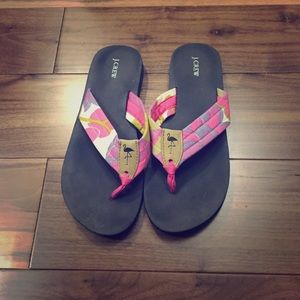 J. Crew Flamingo Sandals 8