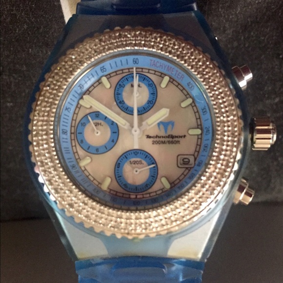 Technomarine Sport Cruise with Real Diamonds - Picture 1 of 4