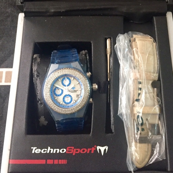 Technomarine Sport Cruise with Real Diamonds