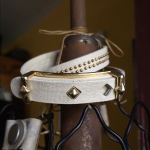 Leather wrap bracelet