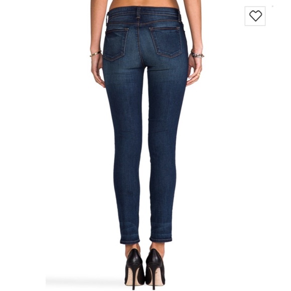 JBRAND Skinny Leg Heartbreaker Jeans - Picture 3 of 4