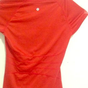 Lululemon Athletica Top. Size 2 Red. Bundle w tank