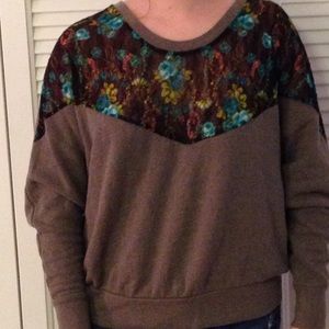 Free people sweatshirt