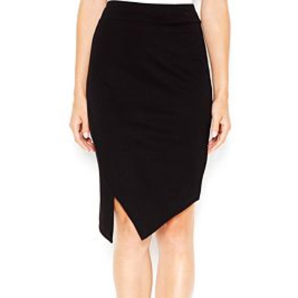 Kensie Asymmetrical Pencil Skirt XS
