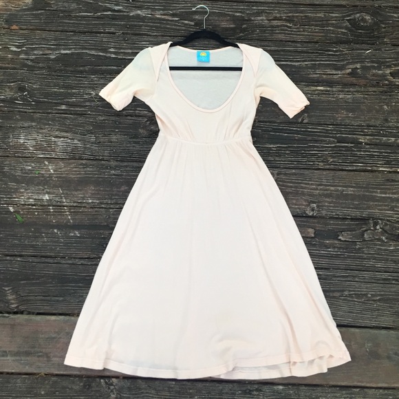 C&C California peach cotton dress