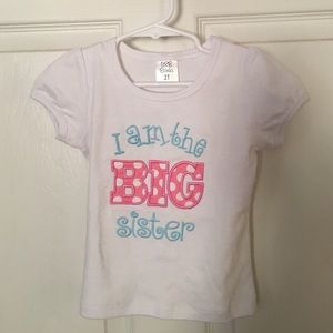 Big Sister Toddler Tee