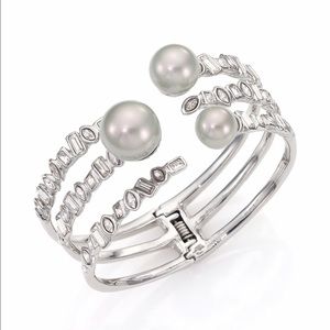Alexis Bittar Miss Havisham Faux Pearl Cuff