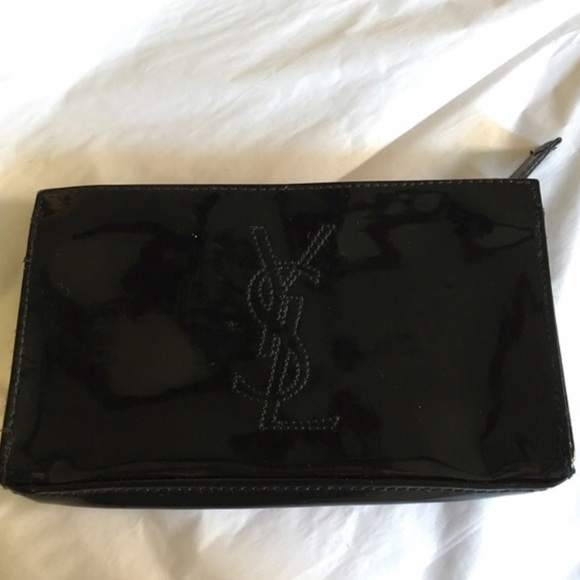 Authentic YSL clutch/makeup bag