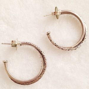 Lois Hill | Twisted Hoop (Stud) Earrings