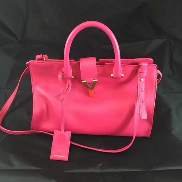 YSL cab as tote.