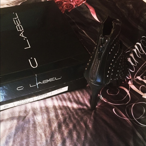 C Label peep toe platform heel - Picture 3 of 3