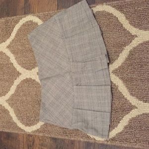 Brown mini skirt