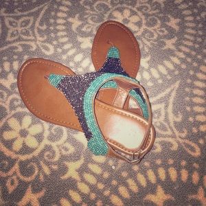 Beaded Sandals