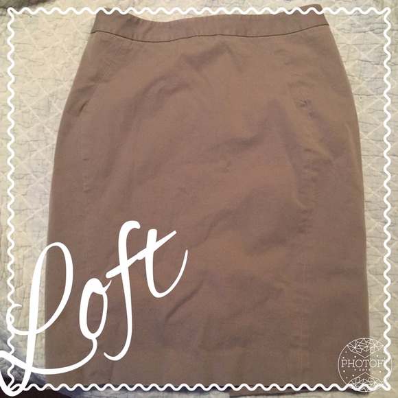 The Loft pencil skirt