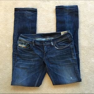 {diesel} lowky stretch boot cut jeans