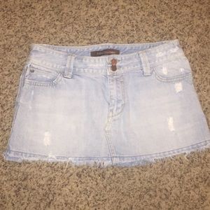 Hollister Light Denim Skirt- Size 7