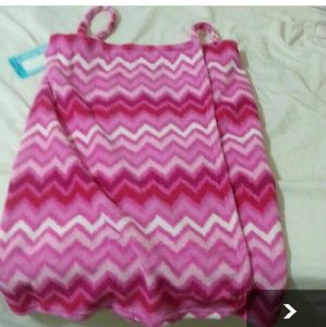 Velcro wrap towel