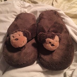 Super comfy, cute, monkey slippers