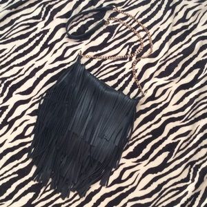 Versona Fringe Shoulder Bag