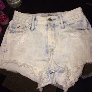 High waisted shorts