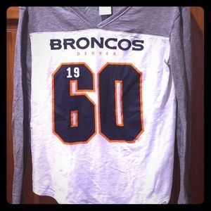 Victoria's Secret PINK Broncos Long Sleeve