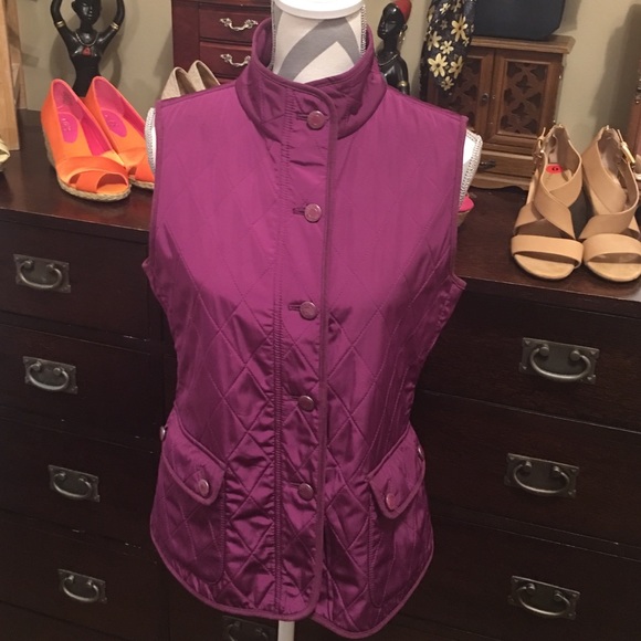 Quilted Talbots Vest