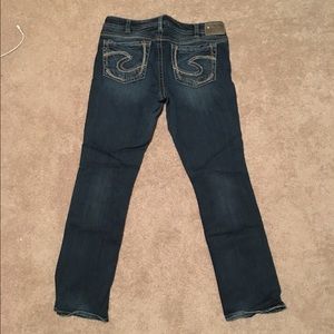 Silver jeans, baby boot