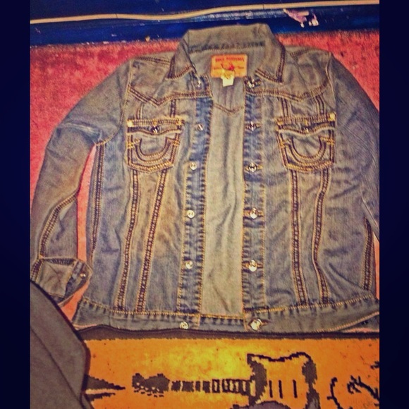TRUE RELIGION JEAN JACKET