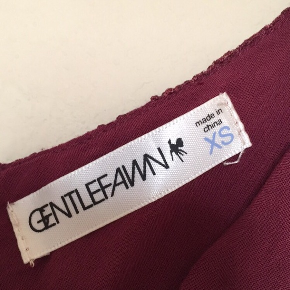 Urban Outfitters Gentle Fawn One Shoulder Dress - Picture 3 of 3