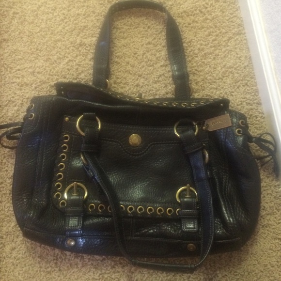 Coach leather purse