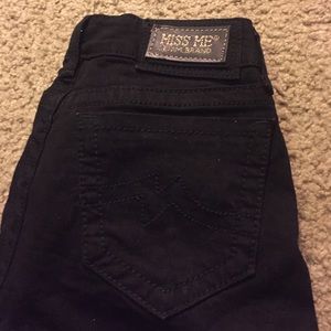 black skinny miss me jeans