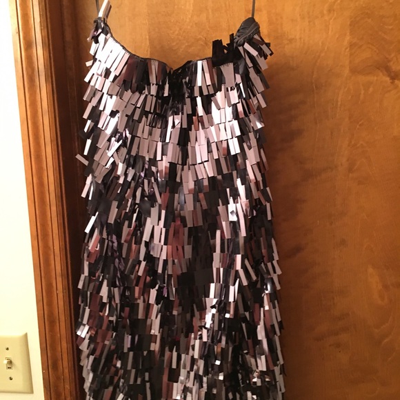 Express strapless party dress