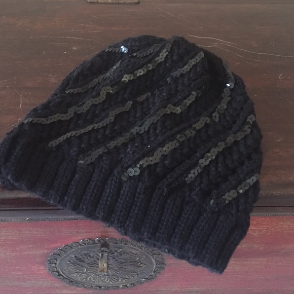 Sequin beanie!
