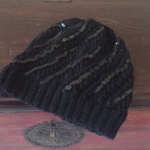 Sequin beanie!