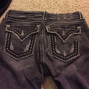 Grey miss me jeans size 30 inseam 35