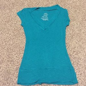 Teal tee shirt