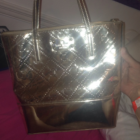 Gold Kate Spade Bag (on hold)
